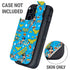 DC Comics Wonder Woman Action pose pattern Otterbox Defender iPhone Skin