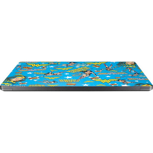 DC Comics Wonder Woman Action pose pattern Surface Laptop 7 13.8in Skin