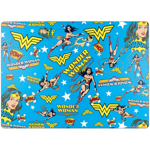 DC Comics Wonder Woman Action pose pattern Surface Laptop 7 15in Skin