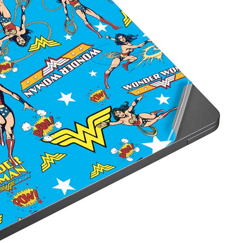 DC Comics Wonder Woman Action pose pattern Surface Laptop 7 15in Skin