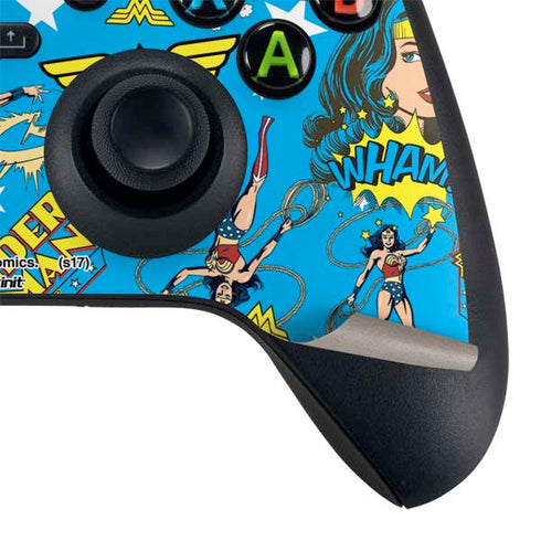 DC Comics Wonder Woman Action pose pattern XBox Series X Digital Edition Bundle Skin