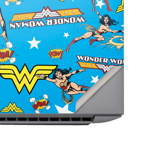 DC Comics Wonder Woman Action pose pattern HP ZBook Fury 16 G10 Skin