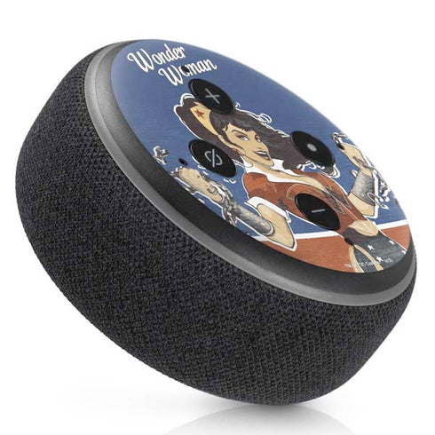 DC Comics Bombshells Wonder Woman Bombshell Amazon Echo Dot Skin