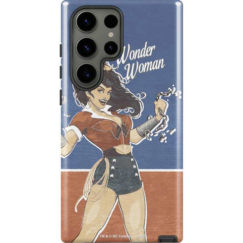 DC Comics Bombshells Wonder Woman Bombshell Galaxy S23 Ultra Pro Case