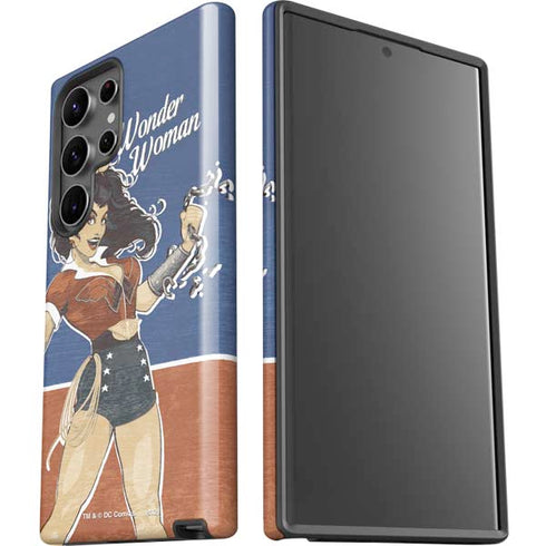 DC Comics Bombshells Wonder Woman Bombshell Galaxy S23 Ultra Pro Case