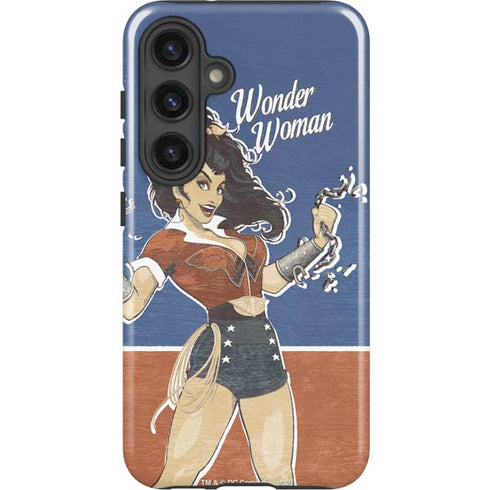 DC Comics Bombshells Wonder Woman Bombshell Galaxy S25 Impact Case