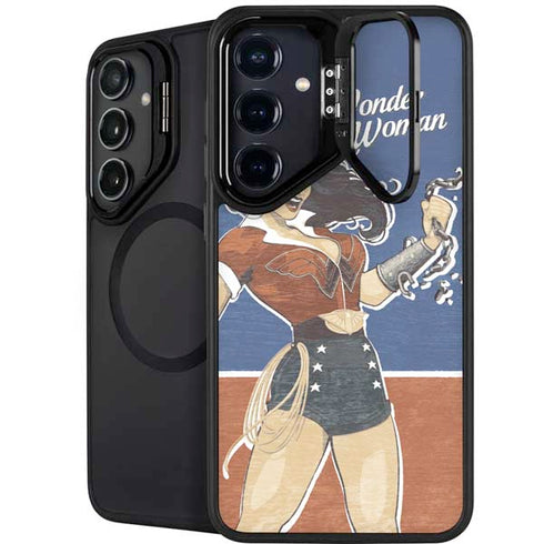 DC Comics Bombshells Wonder Woman Bombshell Galaxy S25 Plus Kickstand Case