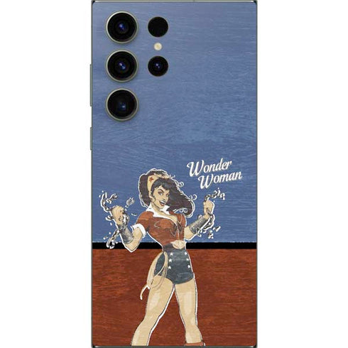 DC Comics Bombshells Wonder Woman Bombshell Galaxy S24 Ultra Skin