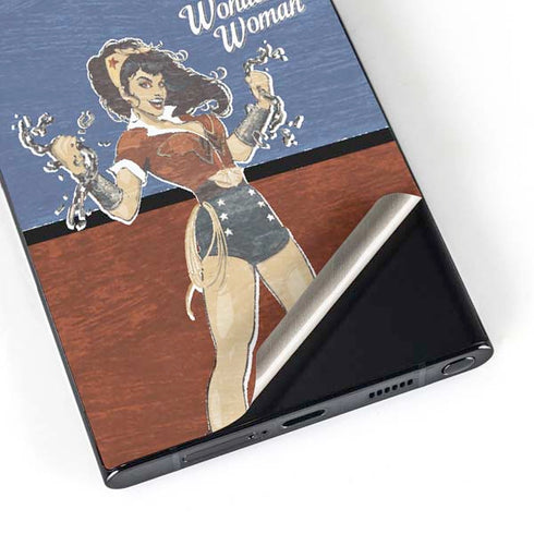DC Comics Bombshells Wonder Woman Bombshell Galaxy S24 Ultra Skin