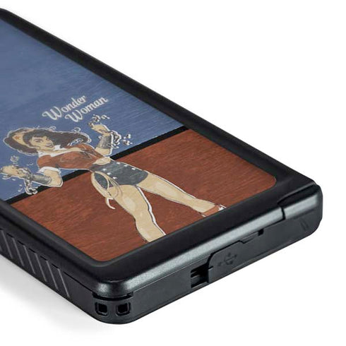 DC Comics Bombshells Wonder Woman Bombshell Galaxy S24 Ultra Waterproof Case