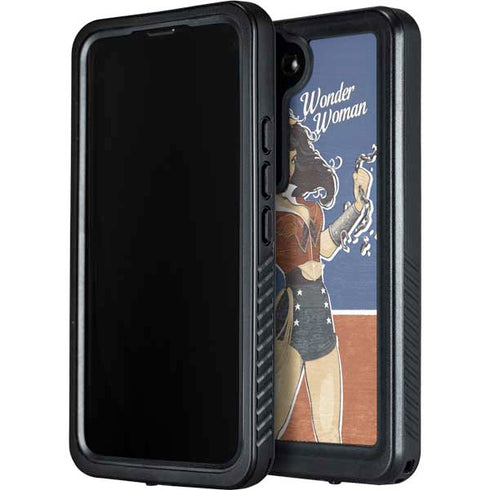 DC Comics Bombshells Wonder Woman Bombshell Galaxy S24 Waterproof Case