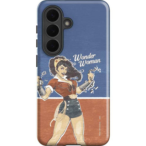 DC Comics Bombshells Wonder Woman Bombshell Galaxy S26 Plus Impact Case