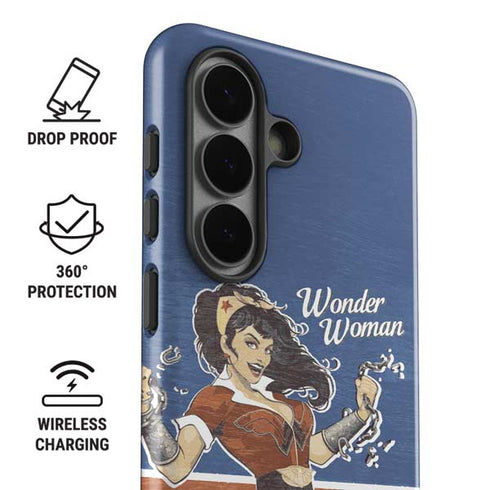 DC Comics Bombshells Wonder Woman Bombshell Galaxy S26 Plus Impact Case