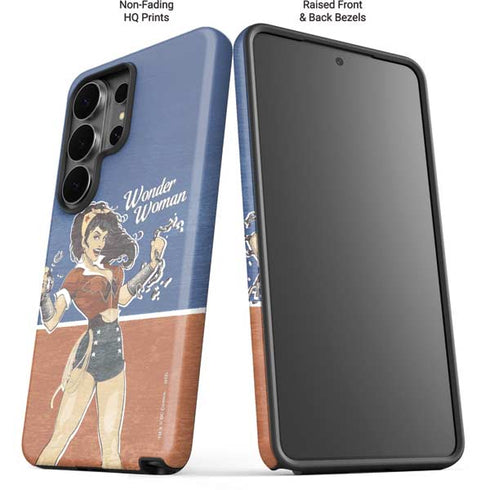 DC Comics Bombshells Wonder Woman Bombshell Galaxy S26 Ultra Impact Case