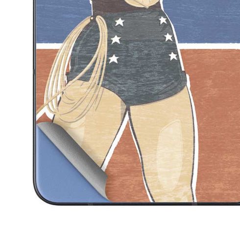 DC Comics Bombshells Wonder Woman Bombshell Galaxy Z Fold5 5G Skin