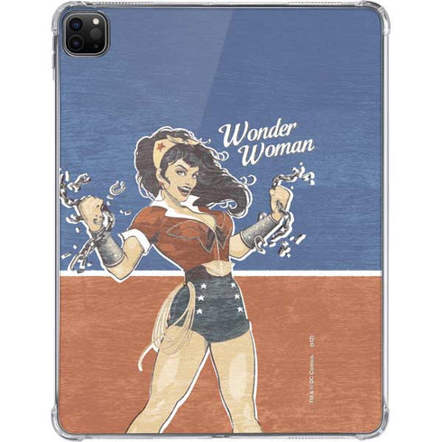 DC Comics Bombshells Wonder Woman Bombshell iPad Pro 11in (2024) Clear Case