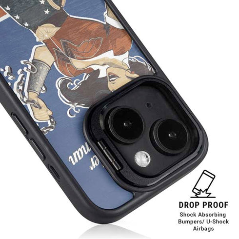 DC Comics Bombshells Wonder Woman Bombshell iPhone 14 Kickstand Case