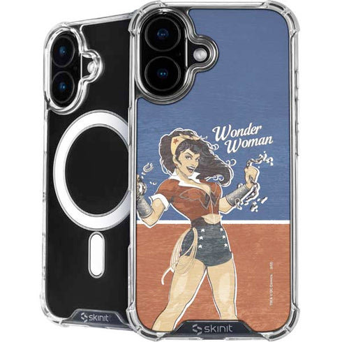 DC Comics Bombshells Wonder Woman Bombshell iPhone 16 Plus MagSafe Case