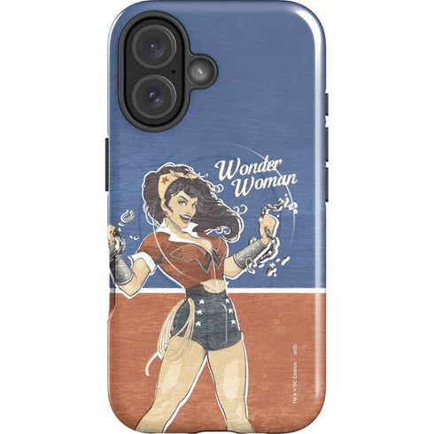 DC Comics Bombshells Wonder Woman Bombshell iPhone 16 Plus Magsafe Impact Case