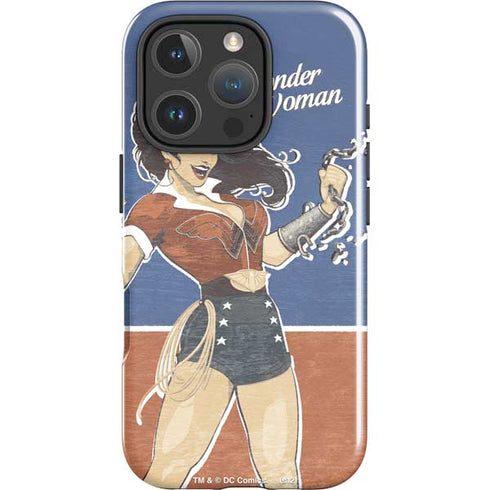 DC Comics Bombshells Wonder Woman Bombshell iPhone 16 Pro Impact Case