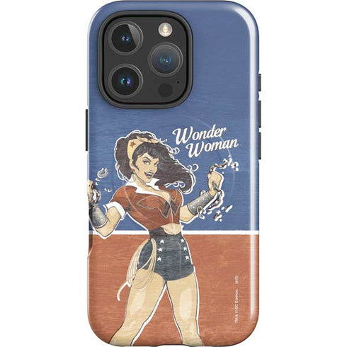 DC Comics Bombshells Wonder Woman Bombshell iPhone 16 Pro Magsafe Impact Case