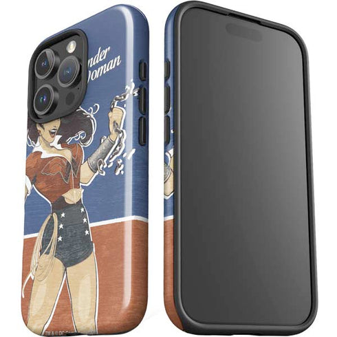 DC Comics Bombshells Wonder Woman Bombshell iPhone 16 Pro Max Impact Case