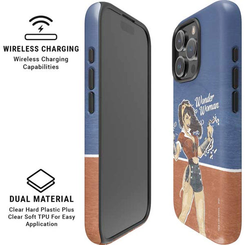 DC Comics Bombshells Wonder Woman Bombshell iPhone 16 Pro Max Magsafe Impact Case