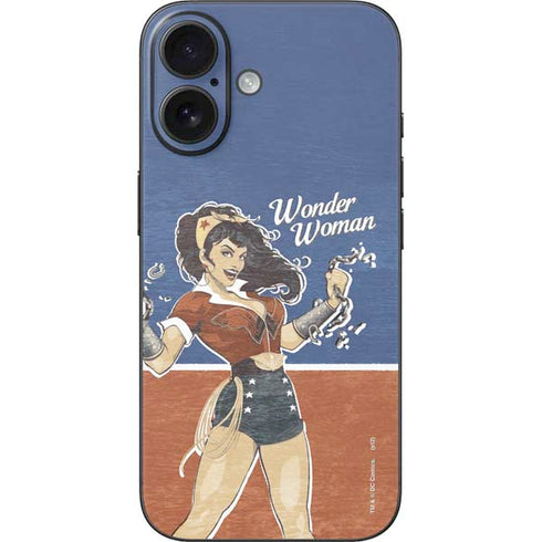 DC Comics Bombshells Wonder Woman Bombshell iPhone 16 Skin