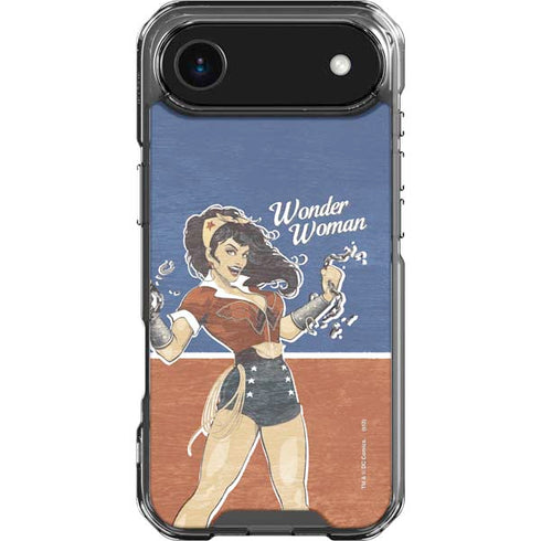 DC Comics Bombshells Wonder Woman Bombshell iPhone 17 Air Clear Case
