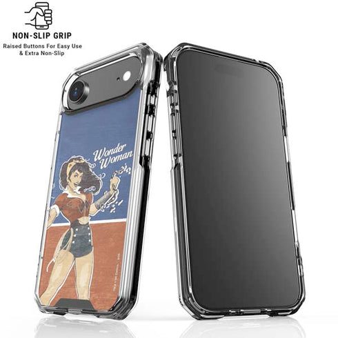 DC Comics Bombshells Wonder Woman Bombshell iPhone 17 Air Clear Case
