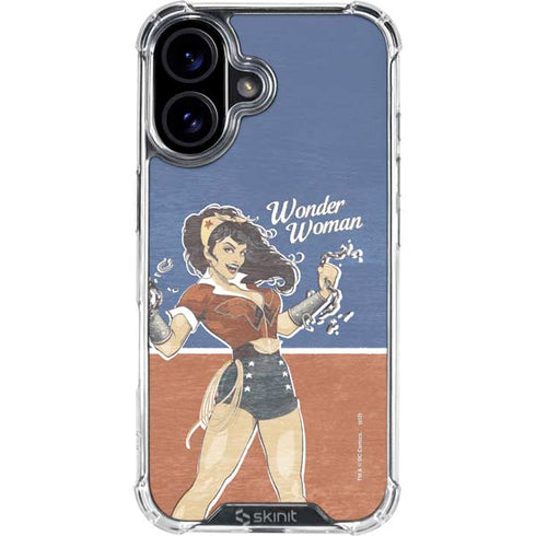 DC Comics Bombshells Wonder Woman Bombshell iPhone 17 Clear Case