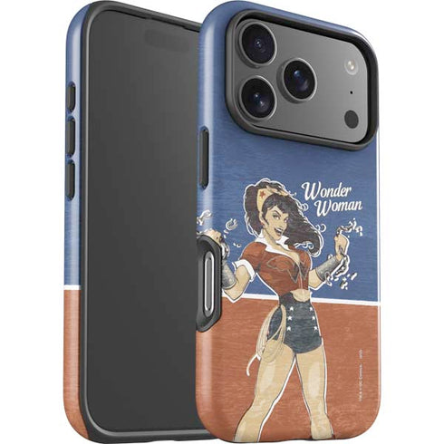 DC Comics Bombshells Wonder Woman Bombshell iPhone 17 Pro Max Impact Case