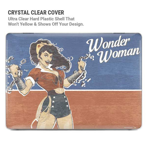 DC Comics Bombshells Wonder Woman Bombshell MacBook Pro 14in (2021-24) Case plus Skin
