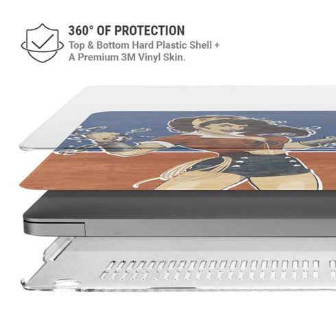 DC Comics Bombshells Wonder Woman Bombshell MacBook Cases