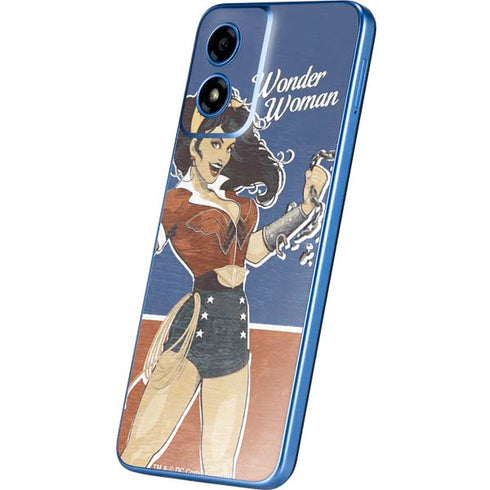 DC Comics Bombshells Wonder Woman Bombshell Moto G Play 4G (2024) Skin