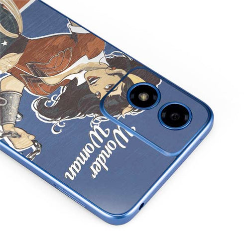 DC Comics Bombshells Wonder Woman Bombshell Moto G Play 4G (2024) Skin