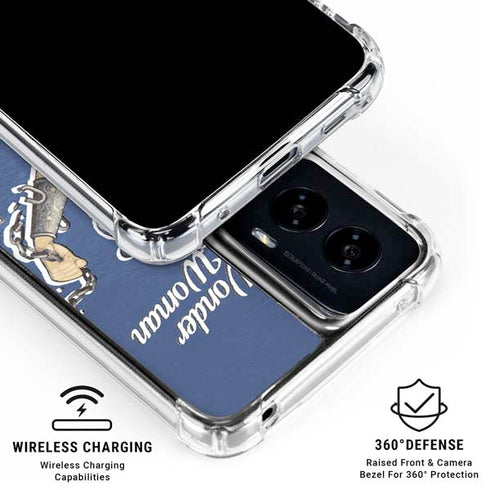 DC Comics Bombshells Wonder Woman Bombshell Moto G Power 5G (2024) Clear Case