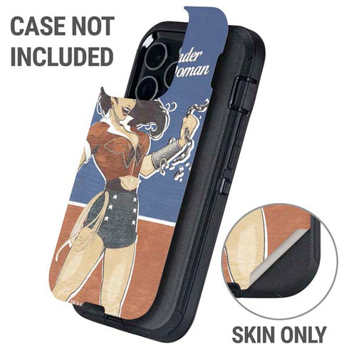 DC Comics Bombshells Wonder Woman Bombshell Otterbox Defender iPhone Skin