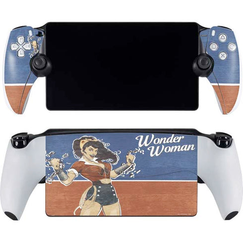 DC Comics Bombshells Wonder Woman Bombshell PlayStation PS5 Skins