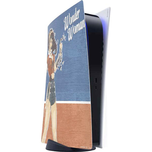 DC Comics Bombshells Wonder Woman Bombshell PlayStation PS5 Skins
