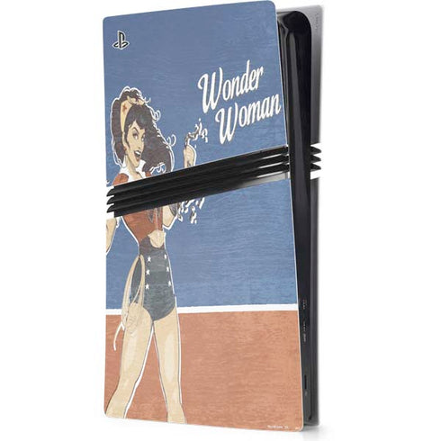 DC Comics Bombshells Wonder Woman Bombshell PlayStation PS5 Skins