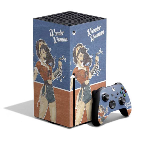DC Comics Bombshells Wonder Woman Bombshell Xbox Series X Skins