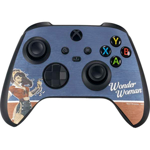 DC Comics Bombshells Wonder Woman Bombshell Xbox Series X Controller Skin