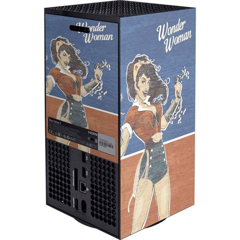 DC Comics Bombshells Wonder Woman Bombshell XBox Series X Digital Edition Bundle Skin