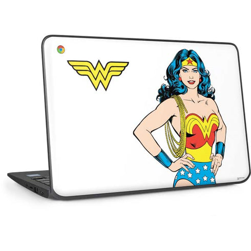 DC Comics Wonder Woman HP Chromebook Skin