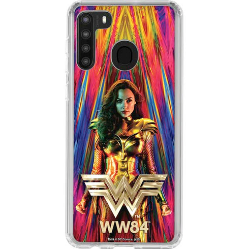 Wonder Woman 1984 (2020) WW 84 Teaser Poster Galaxy A21 Clear Case