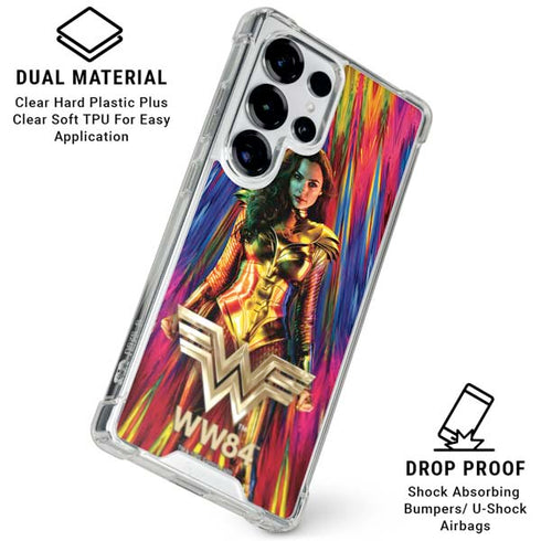 Wonder Woman 1984 (2020) WW 84 Teaser Poster Galaxy S25 Ultra Clear Case