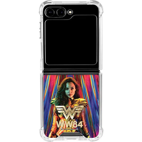 Wonder Woman 1984 (2020) WW 84 Teaser Poster Galaxy Z Flip6 Clear Case