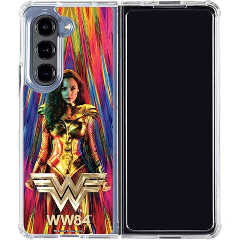 Wonder Woman 1984 (2020) WW 84 Teaser Poster Galaxy Z Fold5 5G Clear Case