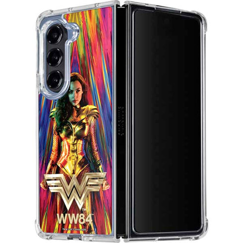 Wonder Woman 1984 (2020) WW 84 Teaser Poster Galaxy Z Fold5 5G Clear Case
